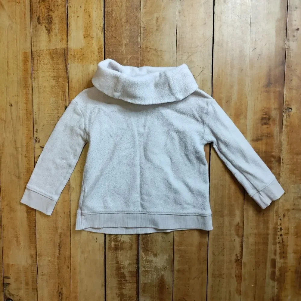 Old Navy girls size 2T cowl neck long sleeve sweater light purple long sleeve